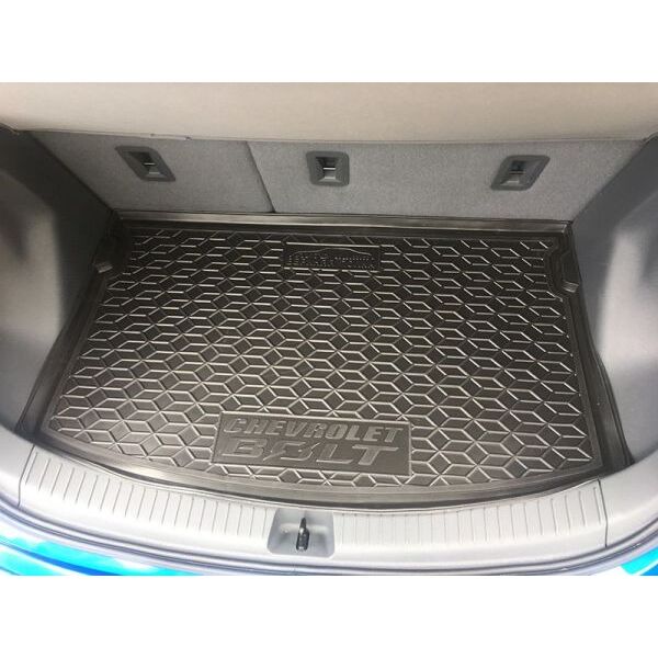 Автомобильный коврик в багажник Chevrolet Bolt EV 2016- верхняя полка (Avto-Gumm)