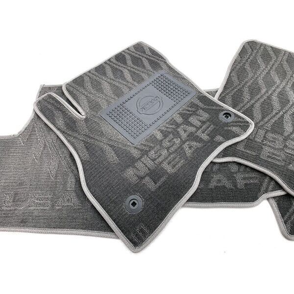 Текстильні килимки в салон Nissan Leaf 2012-2018 (V) серые AVTO-Tex