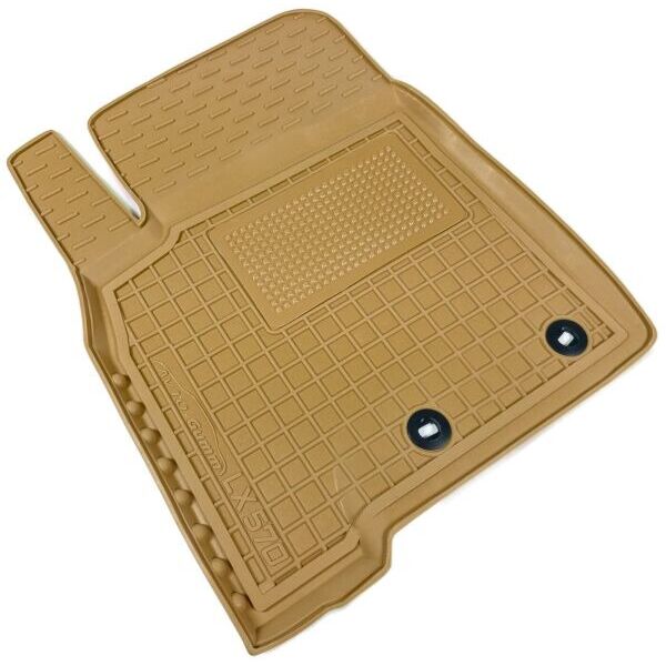 Автомобильные коврики в салон Lexus LX 570 2012- бежевые (AVTO-Gumm)