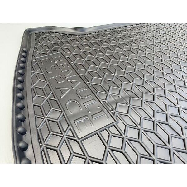 Автомобільний килимок в багажник Renault Espace 5 2014- 5-7 мест (AVTO-Gumm)