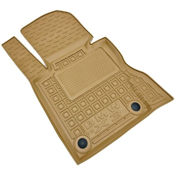 Автомобильные коврики в салон BMW X3 (E83) 2004-2010 бежевые (AVTO-Gumm)