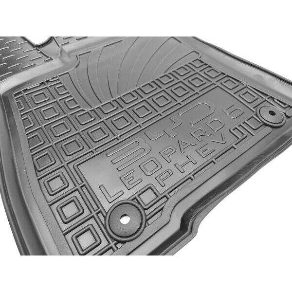 Водительский коврик в салон BYD Leopard 5 2024- Hybrid (AVTO-Gumm)