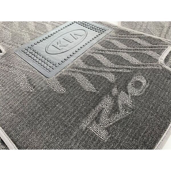 Текстильні килимки в салон Kia Rio 2005-2011 (V) серые AVTO-Tex