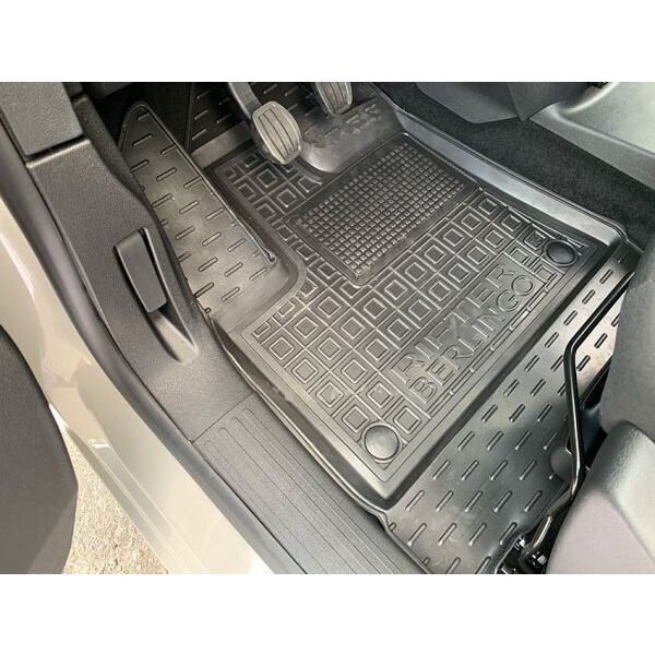 Передні килимки в автомобіль Peugeot Rifter 19-/Citroen Berlingo 19- (Avto-Gumm)