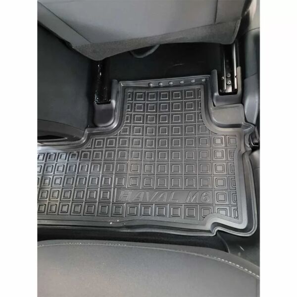 Килимки в салон Haval M6 2023- гумові, чорні (AVTO-Gumm)