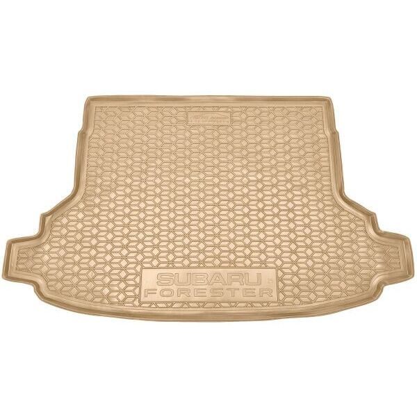 Автомобильный коврик в багажник Subaru Forester 6 2025- без сабвуфера бежевый (AVTO-Gumm)