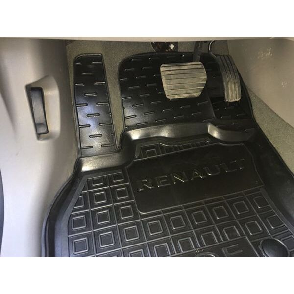 Водійський килимок в салон Renault Zoe 2013- (Avto-Gumm)