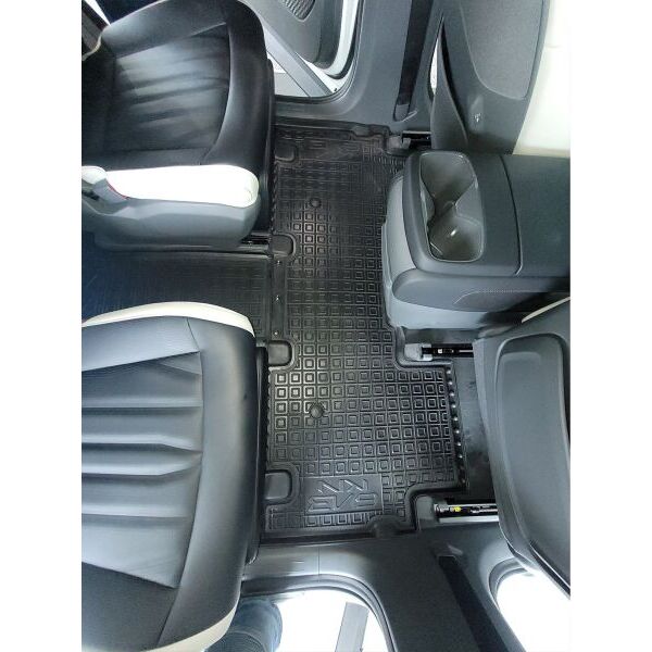 Автомобільні килимки в салон Kia EV9 2024- 6 мест (AVTO-Gumm)