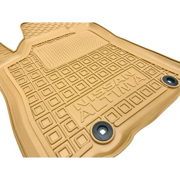 Автомобильные коврики в салон Nissan Altima 2012-2018 бежевые (AVTO-Gumm)