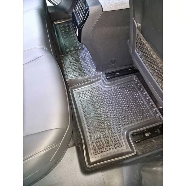 Коврики в салон Peugeot 3008 2025- гибрид/ДВС резиновые, чёрные (AVTO-Gumm)