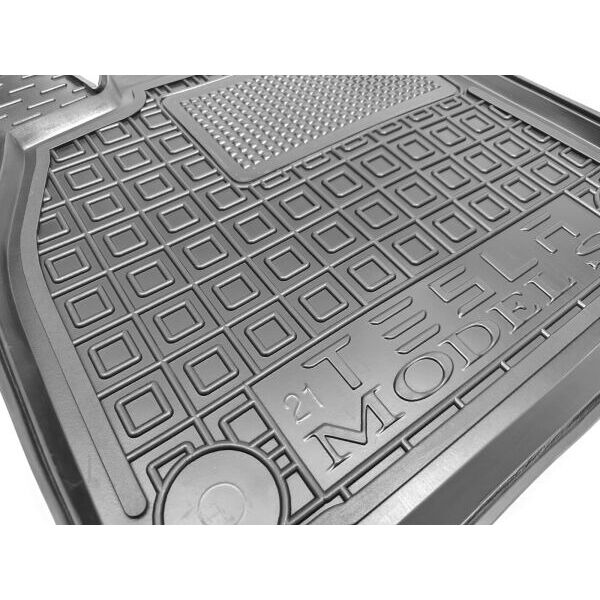 Водительский коврик в салон Tesla Model S 2021- (AVTO-Gumm)