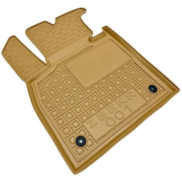 Автомобильные коврики в салон Zeekr 001 2022- бежевые (AVTO-Gumm)