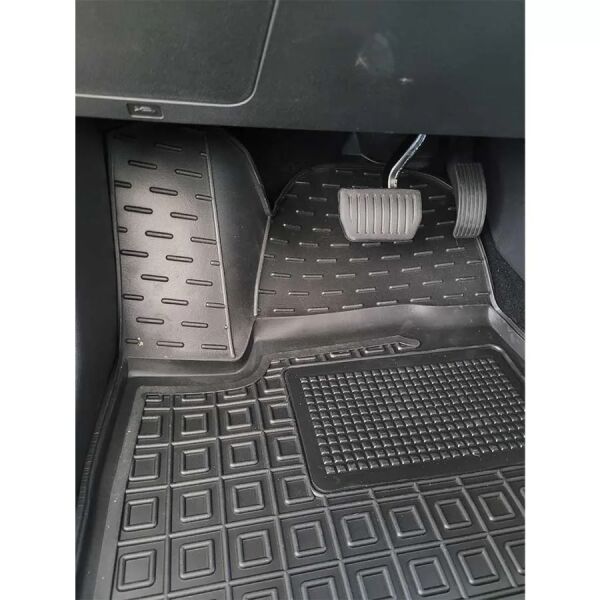 Коврик водительский Haval ORA 03 2023- резиновый, чёрный (AVTO-Gumm)