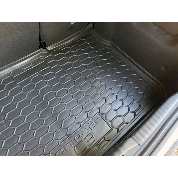 Автомобільний килимок в багажник Citroen C3 2017- (Avto-Gumm)