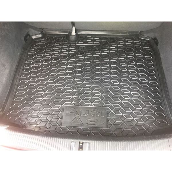 Автомобильный коврик в багажник Audi A3 2004-2012 Hatchback (Avto-Gumm)