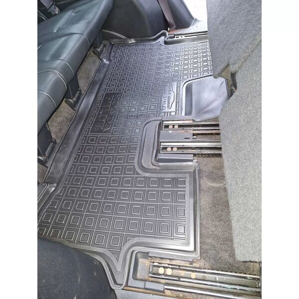 Килимки в салон Honda Pilot 2008-2015 3-й ряд гумові, чорні (AVTO-Gumm)