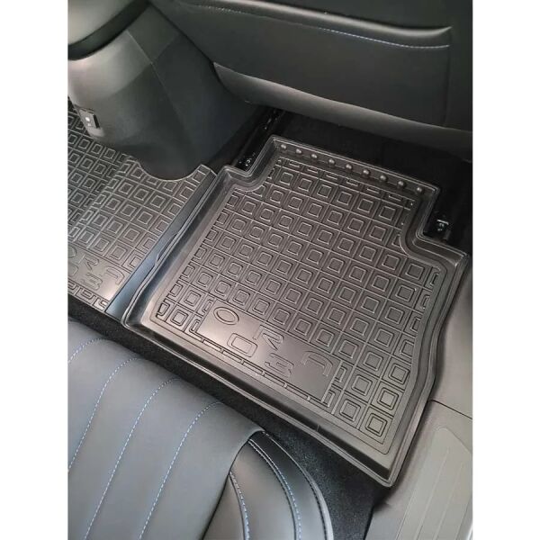 Коврики в салон Haval ORA 03 2023- резиновые, чёрные (AVTO-Gumm)