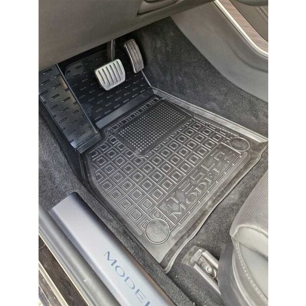 Автомобильные коврики в салон Tesla Model S 2021- (AVTO-Gumm)