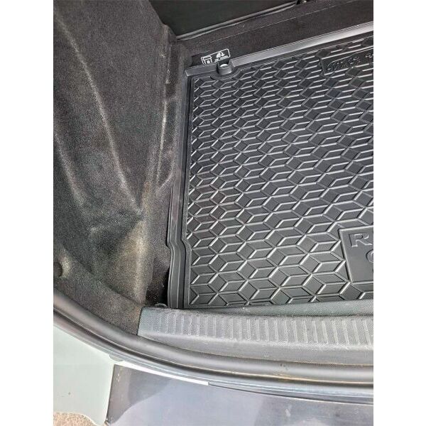 Автомобильный коврик в багажник Renault Clio 4 2012- Universal нижняя полка (AVTO-Gumm)