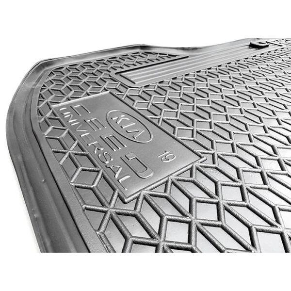 Автомобильный коврик в багажник Kia Ceed 2019- Universal верхняя полка (Avto-Gumm)