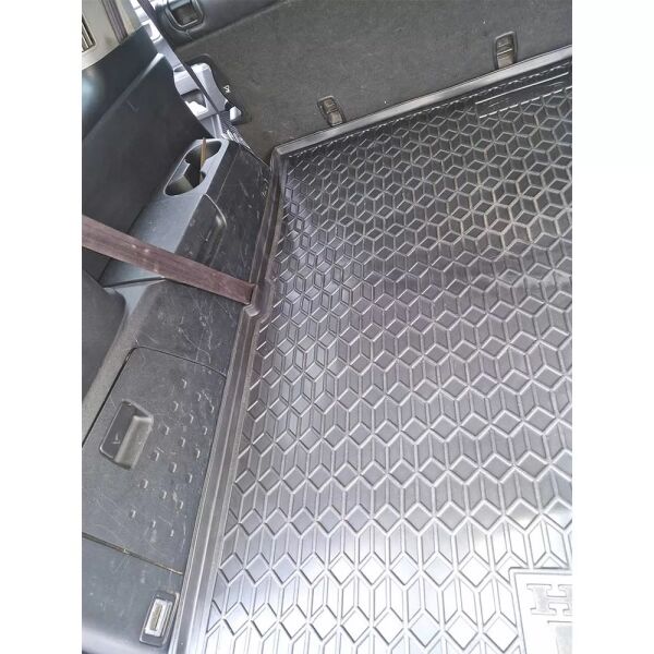 Килимок в багажник Honda Pilot 2008-2015 гумовий, чорний (AVTO-Gumm)