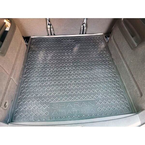 Автомобільний килимок в багажник Seat Alhambra 2010- (AVTO-Gumm)