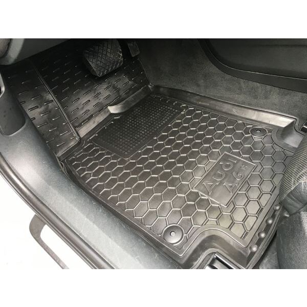 Передние коврики в автомобиль Audi A6 (C7) 2014- (Avto-Gumm)