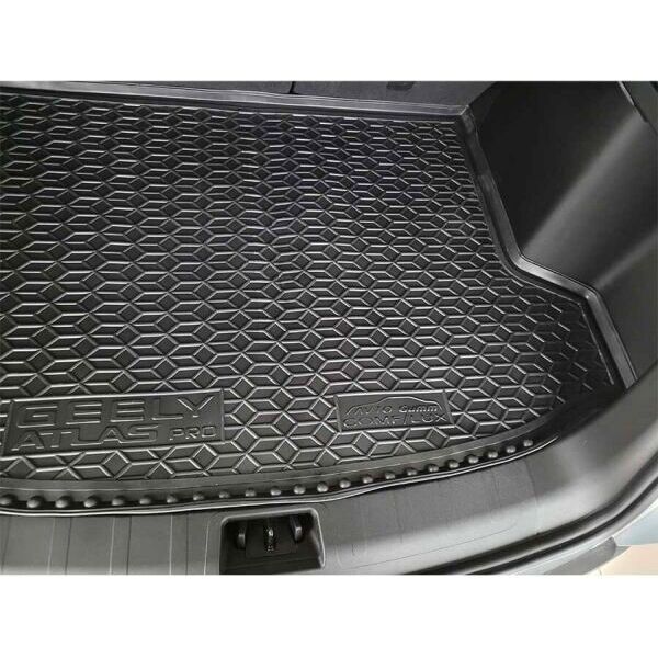 Автомобильный коврик в багажник Geely Atlas Pro 2022- Comfort/Luxury (AVTO-Gumm)