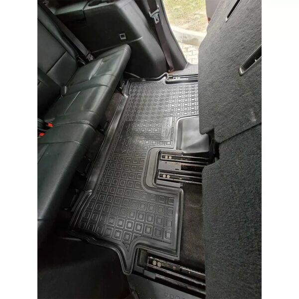 Килимки в салон Honda Pilot 2008-2015 3-й ряд гумові, чорні (AVTO-Gumm)