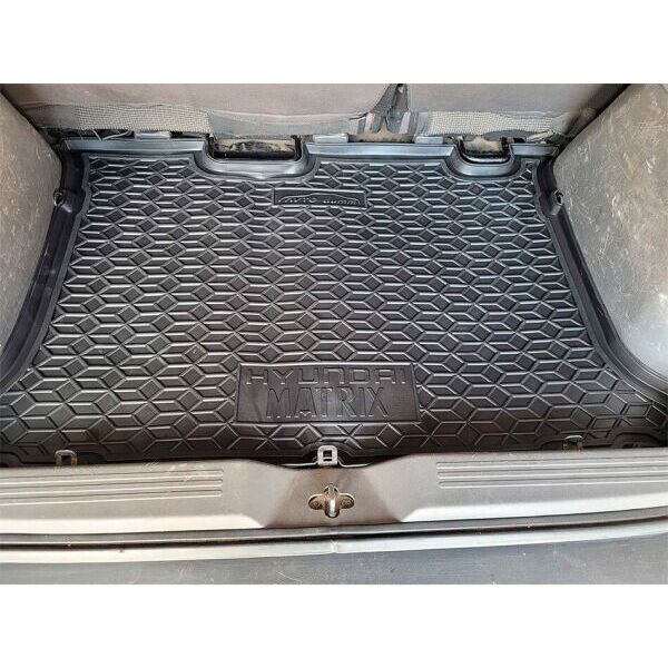 Автомобильный коврик в багажник Hyundai Matrix 2001-2010 (AVTO-Gumm)