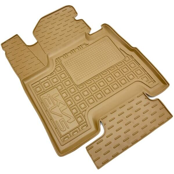 Автомобильные коврики в салон Kia EV5 2024- бежевые (AVTO-Gumm)