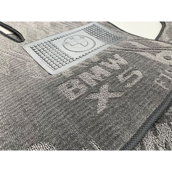 Текстильные коврики в салон BMW X5 (F15) 2013- (V) серые AVTO-Tex
