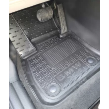 Килимок водійський BMW X1 (F48) 2015-2022 гумовий, чорний (AVTO-Gumm)