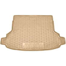Автомобильный коврик в багажник Subaru Forester 6 2025- без сабвуфера бежевый (AVTO-Gumm)