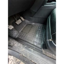 Килимок водійський Honda Pilot 2008-2015 гумовий, чорний (AVTO-Gumm)