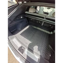 Коврик в багажник Cadillac Lyriq 2022- резиновый, чёрный (AVTO-Gumm)