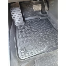 Килимок водійський Honda ZR-V 2023- гібрид гумовий, чорний (AVTO-Gumm)
