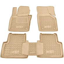 Автомобильные коврики в салон Audi Q3 2011- бежевые (AVTO-Gumm)