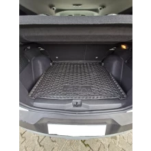Коврик в багажник Opel Frontera 2025- гибрид, верхняя полка резиновый, чёрный (AVTO-Gumm)