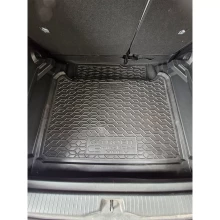 Коврик в багажник Citroen C3 Aircross 2025- гибрид, верхняя полка резиновый, чёрный (AVTO-Gumm)