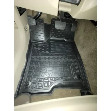 Коврик водительский Acura RDX 2014-2017 резиновый, чёрный (AVTO-Gumm)