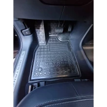 Коврик водительский Ford Mustang Mach-E 2020- резиновый, чёрный (AVTO-Gumm)