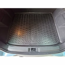 Коврик в багажник Renault Symbioz 2024- резиновый, чёрный (AVTO-Gumm)