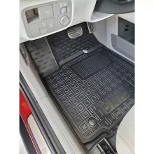 Килимок водійський Hyundai Ioniq 6 2022- гумовий, чорний (AVTO-Gumm)