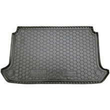 Автомобільний килимок в багажник Fiat Doblo 2000- (с решеткой) (Avto-Gumm)