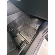 Коврики передние Mazda CX-90 2023- 5/7 мест резиновые, чёрные (AVTO-Gumm)