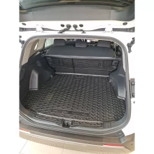 Коврик в багажник Toyota RAV4 2026- без сабвуфера резиновый, чёрный (AVTO-Gumm)