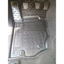 Коврики передние Mitsubishi L200 2024- Triton резиновые, чёрные (AVTO-Gumm)
