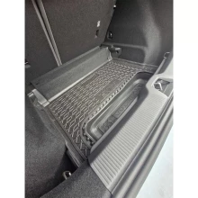 Коврик в багажник Volvo EX30 2023- нижняя полка резиновый, чёрный (AVTO-Gumm)