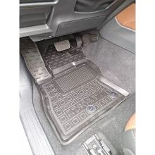 Килимки в салон Subaru Forester 6 2025- гібрид гумові, чорні (AVTO-Gumm)